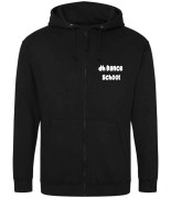 JH050 Zip Front Black